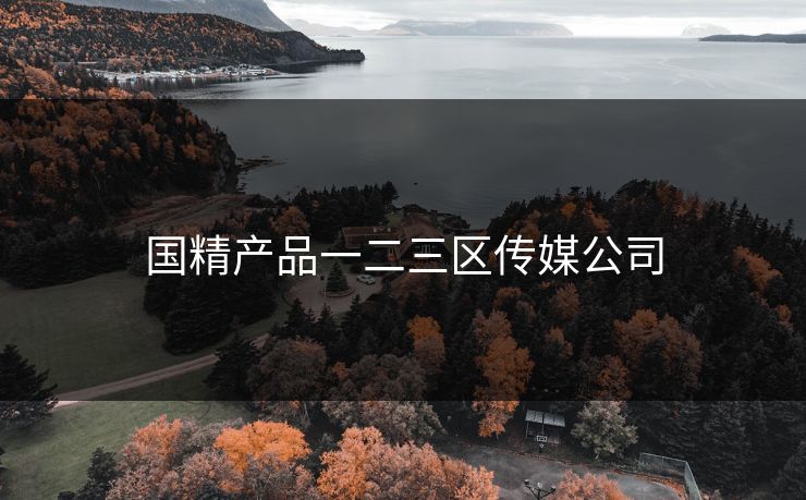 国精产品一二三区传媒公司